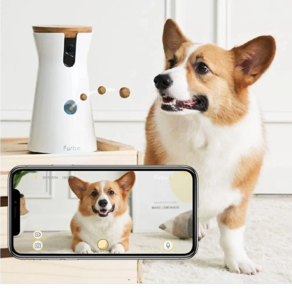 USED Furbo Pet Nanny Cam that toss treats